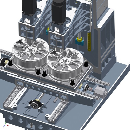 雙休心T輪轂專用機(jī)的加工效果如何？